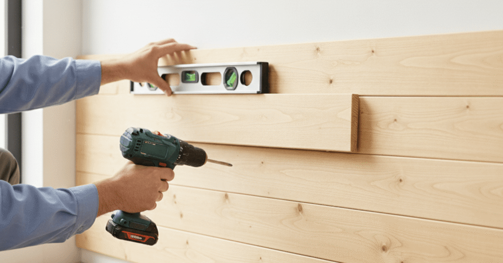 Guía completa sobre como colocar friso madera pared de forma profesional.