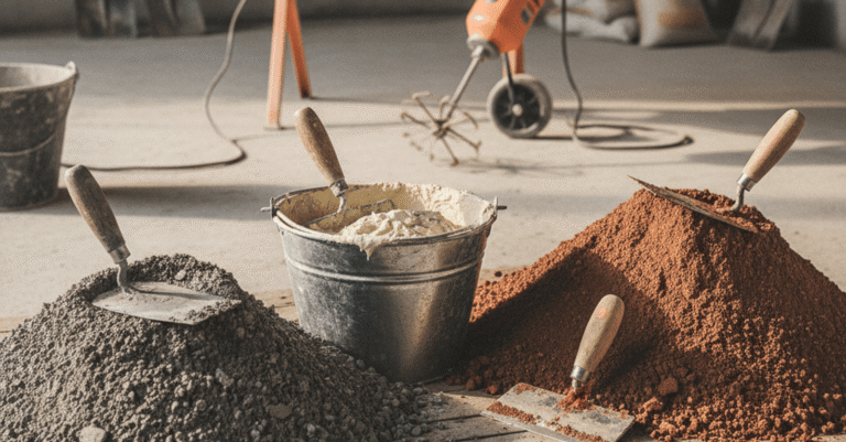 Tipos mortero construcción usos para diferentes aplicaciones en obras.