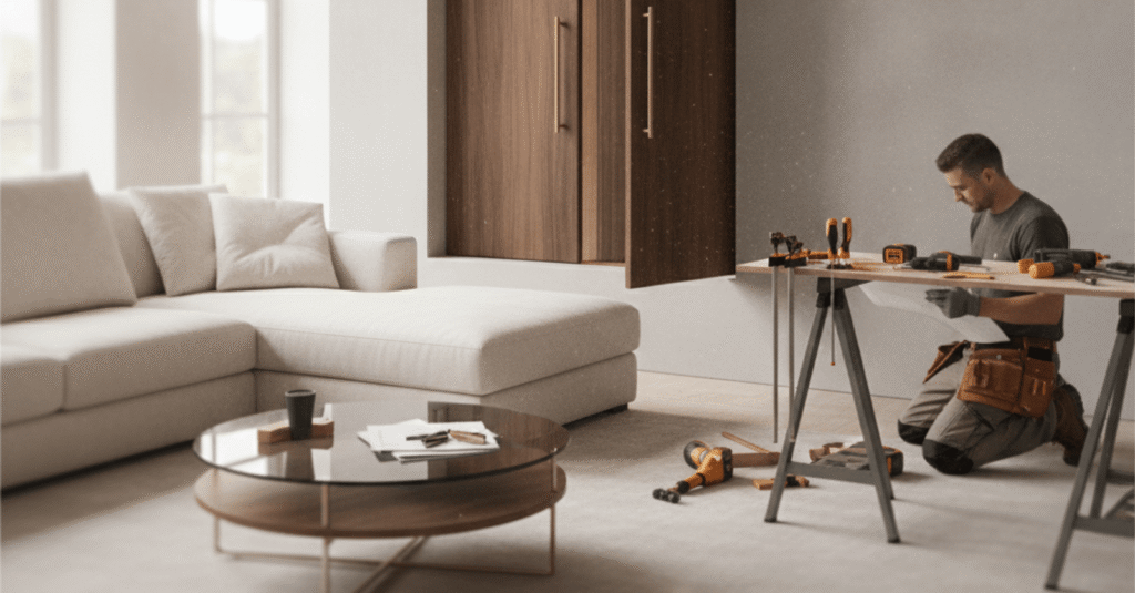 Servicio profesional para fabricar mueble medida bilbao urgente con Azkar.