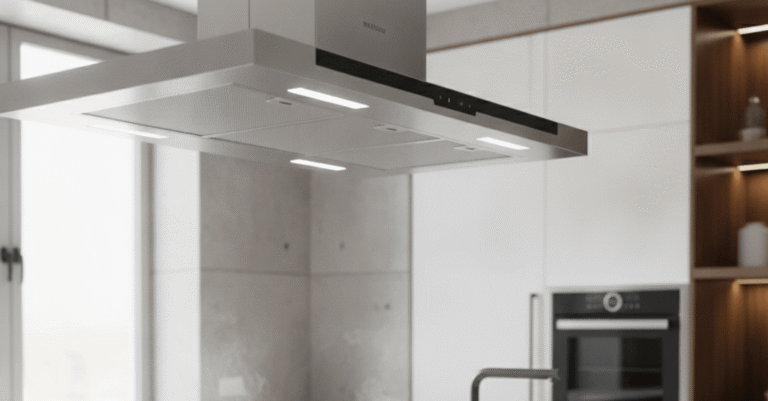 Una cocina moderna y luminosa con una placa de inducción encastrada, destacando las marcas placa induccion fiables.