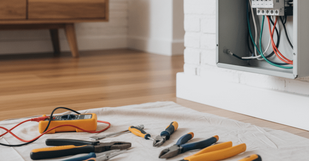 Servicio profesional de electricista basauri para reparaciones e instalaciones eléctricas en hogares y negocios.