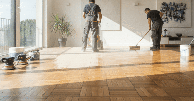 cuanto cuesta acuchillar y barnizar parquet en bilbao